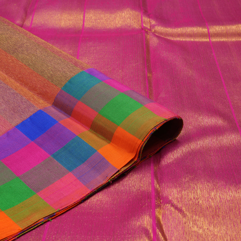 Hayagrivas Handloom Pure Kanjivaram Silk Saree in Flawless White BBD587G3-1