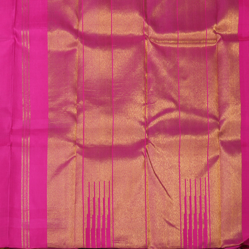 Hayagrivas Handloom Pure Kanjivaram Silk Saree in Flawless White BBD587G3-1