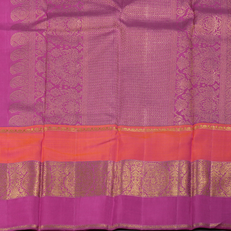 Hayagrivas Peacock Blue Handloom Kanjivaram Silk Saree with Multi Color  Border BBD588G3-1