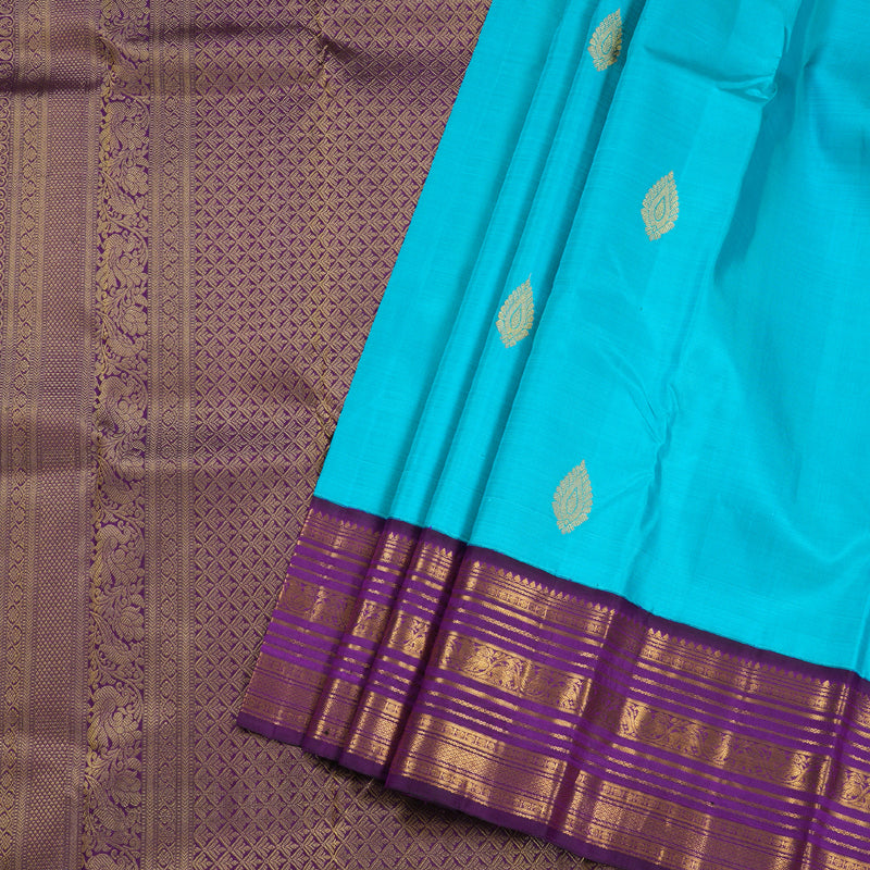 Hayagrivas Handloom Kanjivaram Silk Saree BBD591G2-1