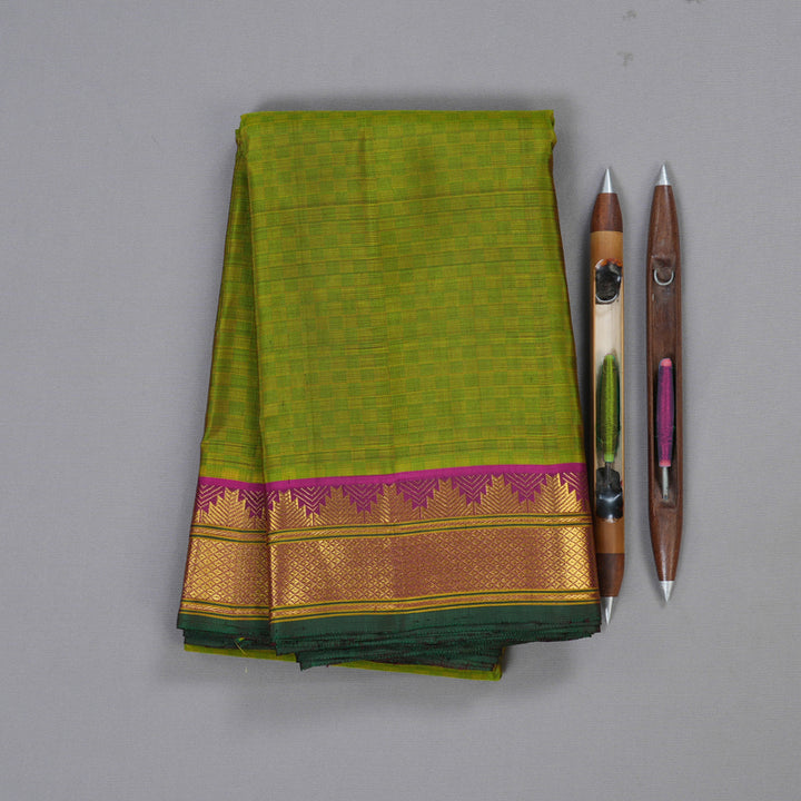 Hayagrivas Handloom Kanjivaram Silk Saree BBD596G10-1