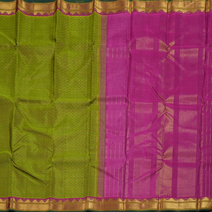 Hayagrivas Handloom Kanjivaram Silk Saree BBD596G10-1