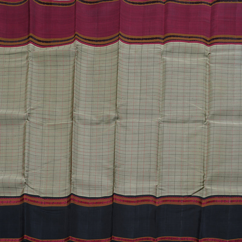 Hayagrivas Handloom Kanjivaram Thread Work Silk Saree BBD596G6-1