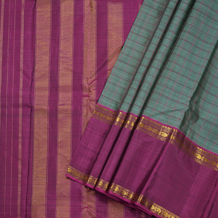 Hayagrivas Kanjivaram Silk Saree BBD597G4-8