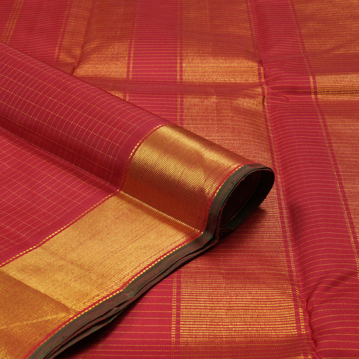 Hayagrivas Maroon Handloom Kanjivaram Silk Saree BBD597G5-6