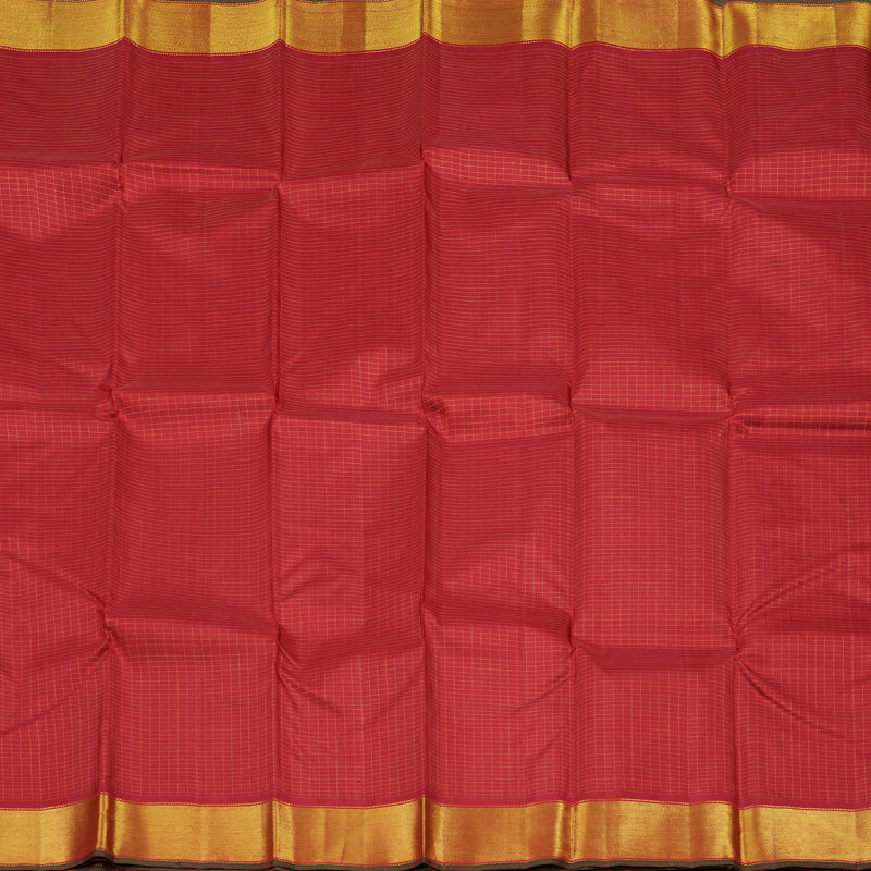 Hayagrivas Maroon Handloom Kanjivaram Silk Saree BBD597G5-6