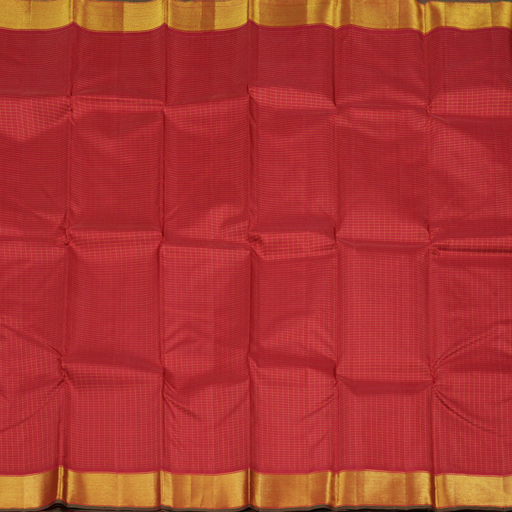 Hayagrivas Maroon Handloom Kanjivaram Silk Saree BBD597G5-6