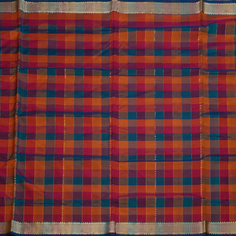 Hayagrivas Handloom Ten Yards Silk Cotton Saree BBD602G4-5