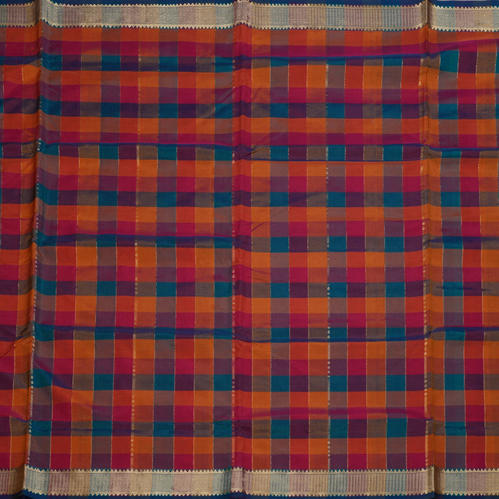 Hayagrivas Handloom Ten Yards Silk Cotton Saree BBD602G4-5