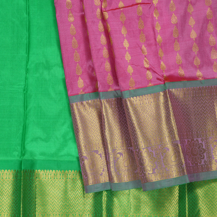 Hayagrivas Kanjivaram Pattu Pavadai BBD608G7-15