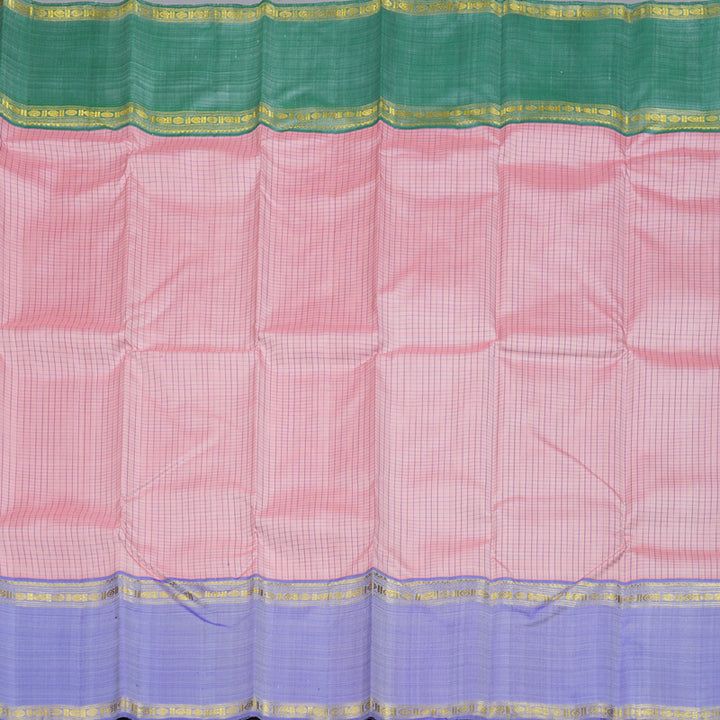 Hayagrivas Handloom Ganga Jamuna Kanjivaram Silk Saree BBD617G4-2