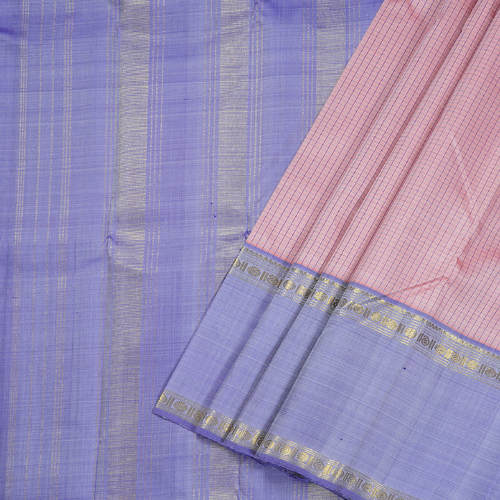 Hayagrivas Handloom Ganga Jamuna Kanjivaram Silk Saree BBD617G4-2