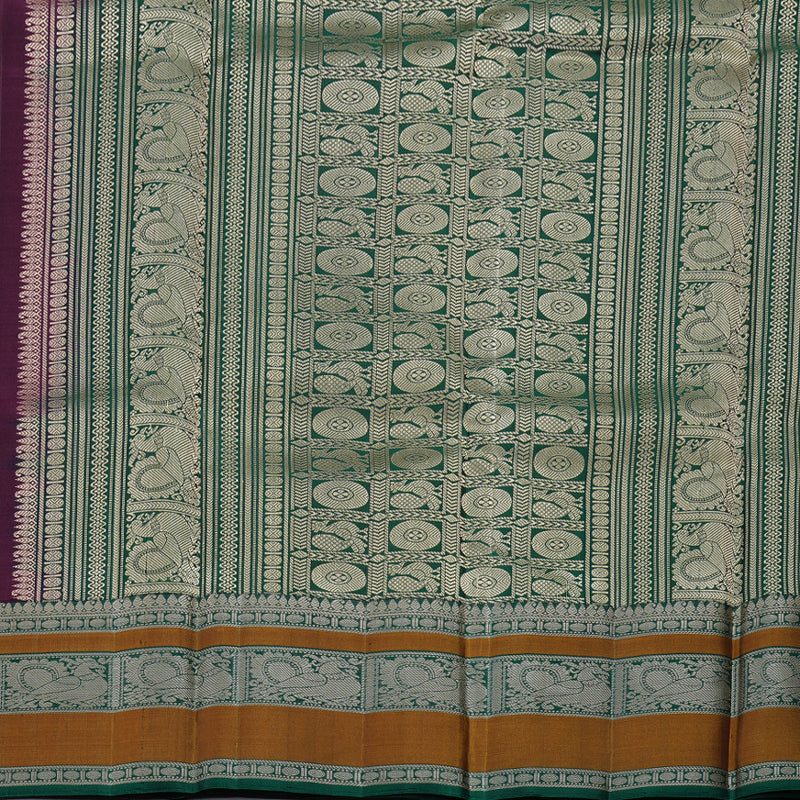 Hayagrivas Handloom Thread Work Kanjivaram Silk Saree BBD61D1-4