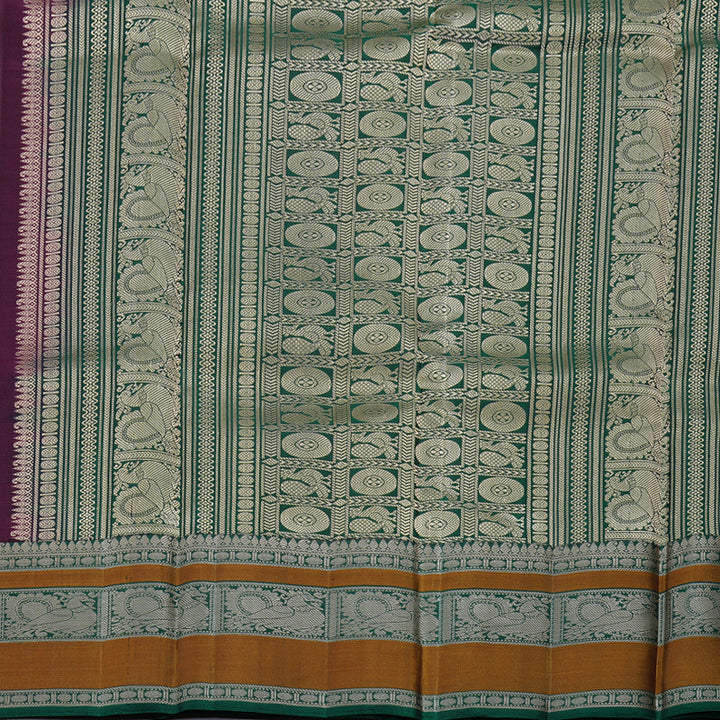 Hayagrivas Handloom Thread Work Kanjivaram Silk Saree BBD61D1-4