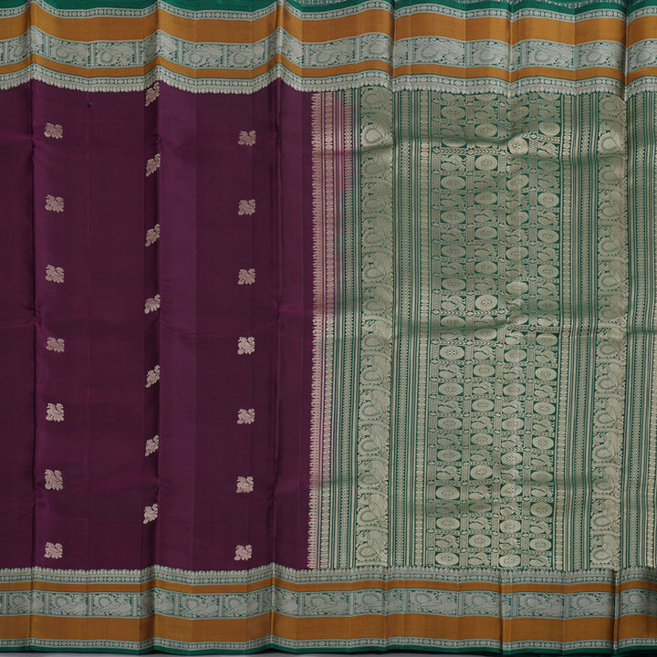 Hayagrivas Handloom Thread Work Kanjivaram Silk Saree BBD61D1-4