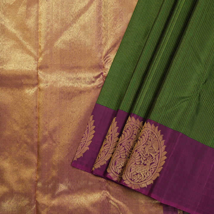 Hayagrivas Handloom Kanjivaram Silk Saree BBD620G3-1