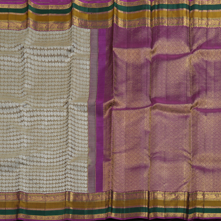 Hayagrivas Handloom Kanjivaram Silk Saree BBD637G1-1