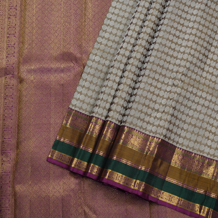 Hayagrivas Handloom Kanjivaram Silk Saree BBD637G1-1