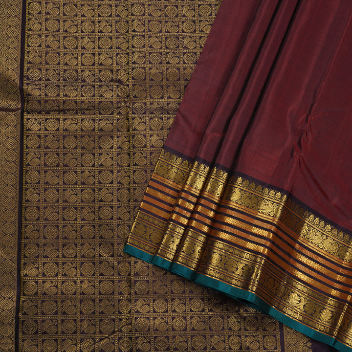 Hayagrivas Handloom Kanjivaram Silk Saree BBD639G1-1