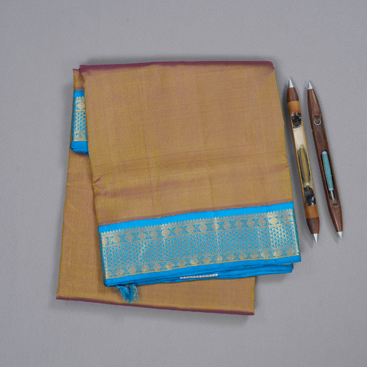 Hayagrivas Handloom Ten Yards Kanjivaram Silk Saree BBD647G1-2