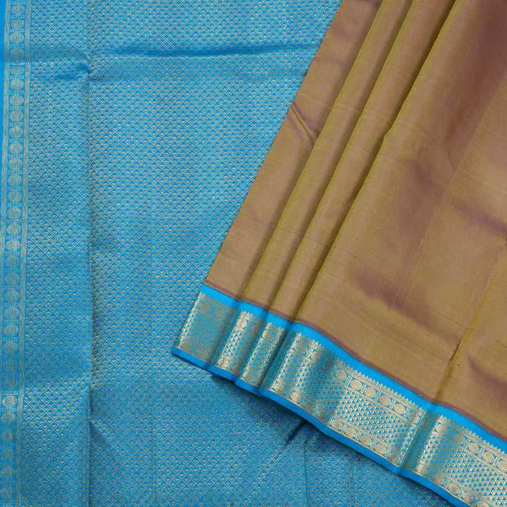 Hayagrivas Handloom Ten Yards Kanjivaram Silk Saree BBD647G1-2