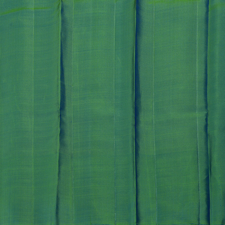 Hayagrivas Blue Handloom Soft Silk Saree with Sea Green Border BBD65D4-4