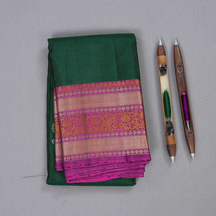 Hayagrivas Handloom Kanjivaram Thread Work Silk Saree BBD65D8-5