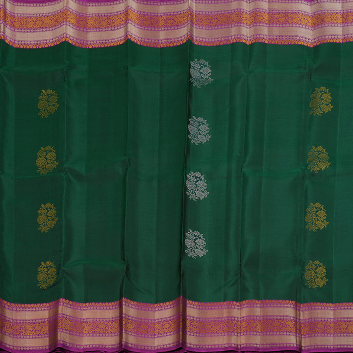 Hayagrivas Handloom Kanjivaram Thread Work Silk Saree BBD65D8-5