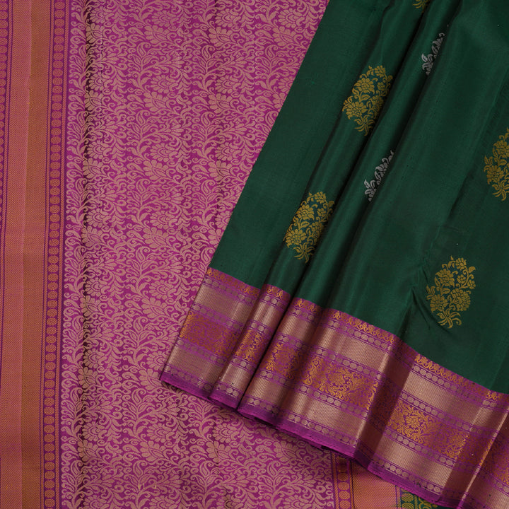 Hayagrivas Handloom Kanjivaram Thread Work Silk Saree BBD65D8-5