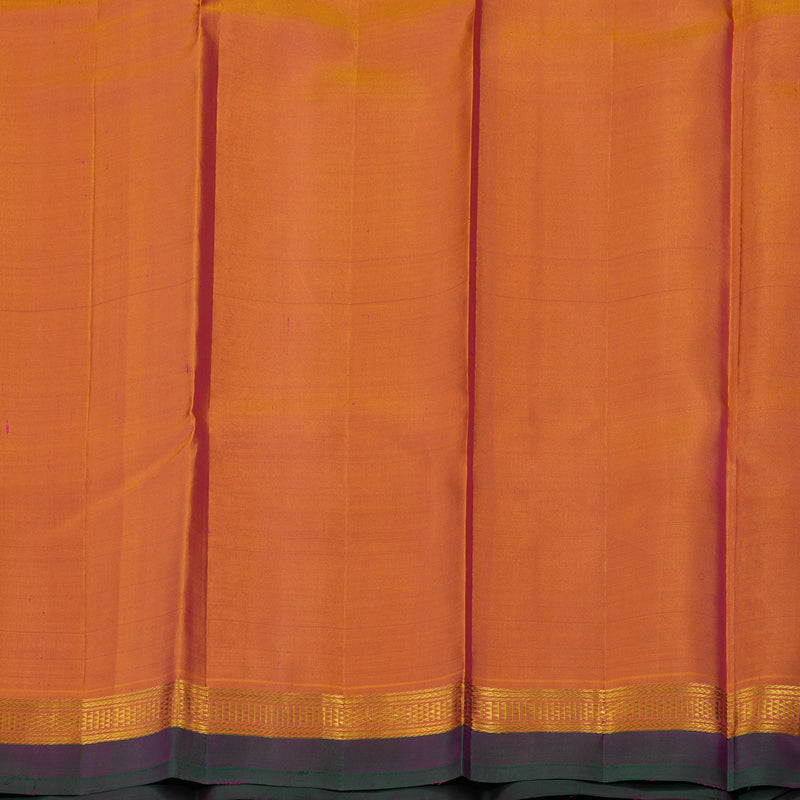 Hayagrivas Handloom Magenta Kanjivaram Silk Saree BBD667H1-4