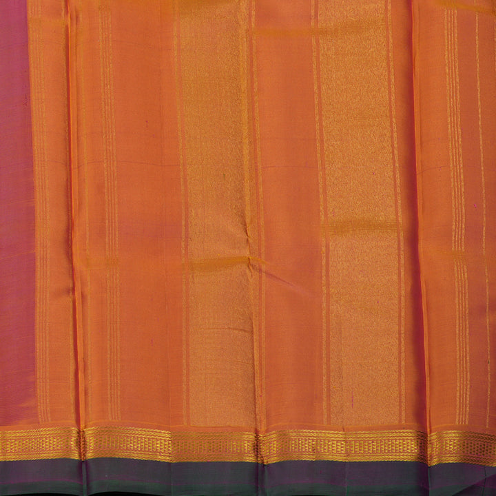 Hayagrivas Handloom Magenta Kanjivaram Silk Saree BBD667H1-4