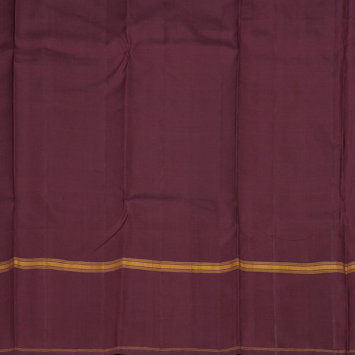 Hayagrivas Handloom Kanjivaram Pastel Shades Silk Saree with Maroon Border BBD675H2-1
