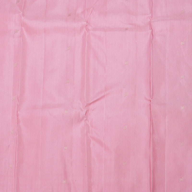 Hayagrivas Baby Pink Kanjivaram Silk Saree with Baby Pink Border  BBD676H2-1