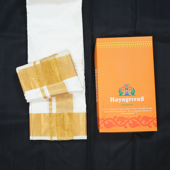 Hayagrivas Handloom 10*6 Silk Dhothi BBD697H1-1 120k