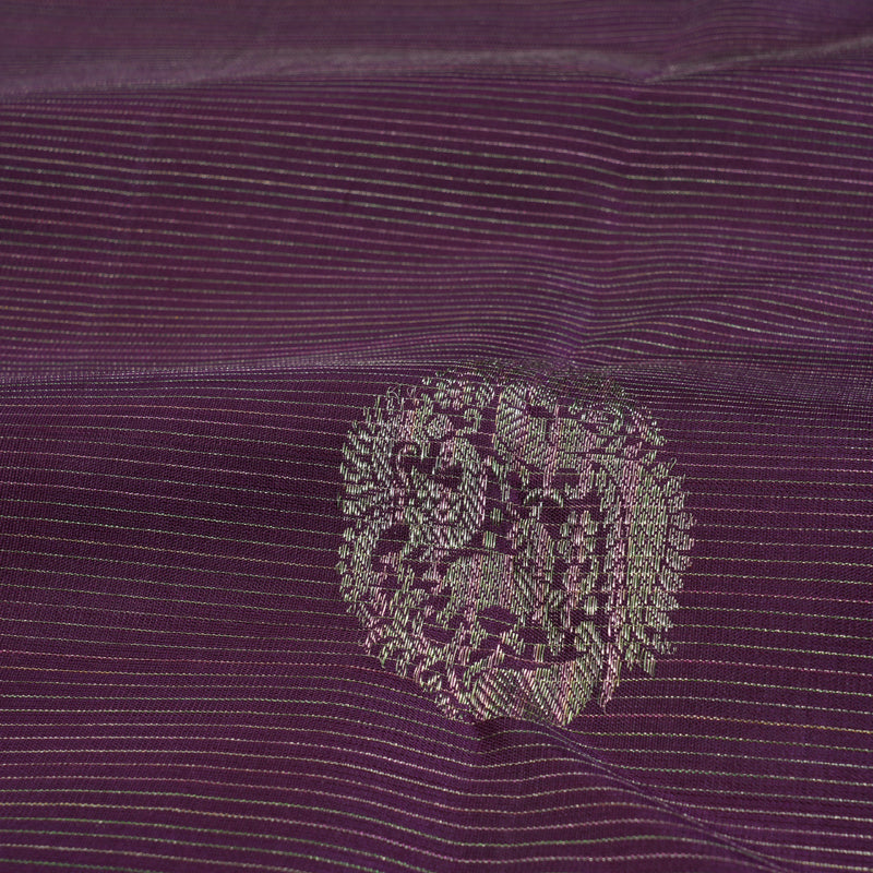 Hayagrivas Handloom Borderless vairaoosi  Kanjivaram Silk Saree BBD687H19-1