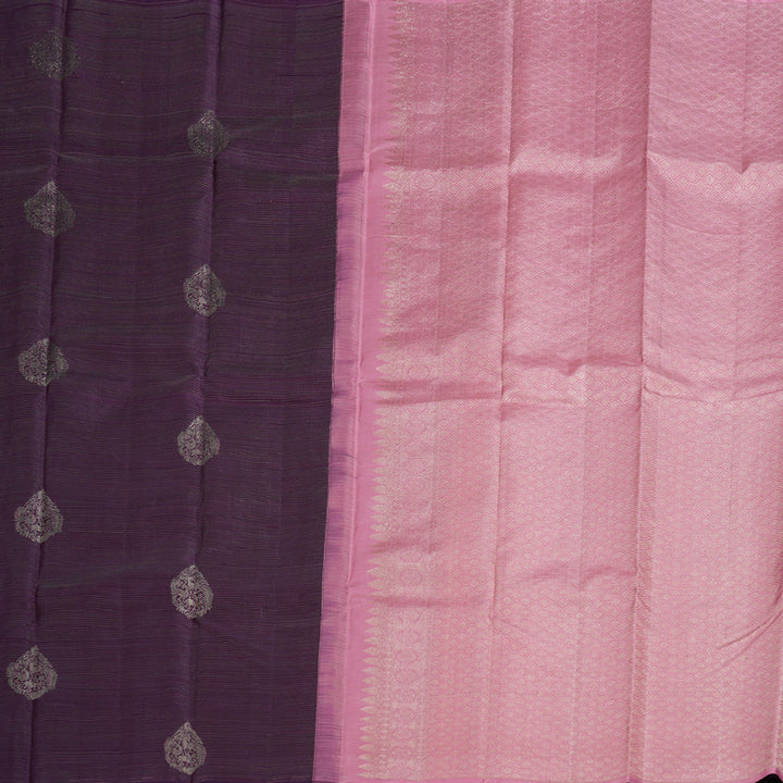 Hayagrivas Handloom Borderless vairaoosi  Kanjivaram Silk Saree BBD687H19-1