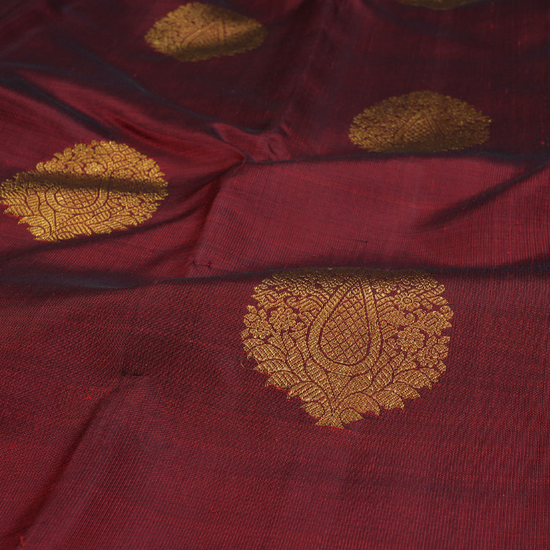 Hayagrivas Handloom Kanjivaram Silk Saree BBD689H2-1