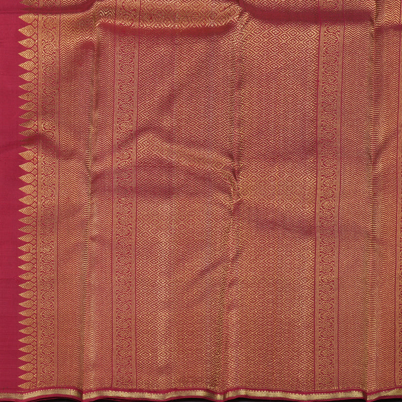 Hayagrivas Paalum Pazha Kattam Kanjivaram Silk Saree - BBD690H1-1