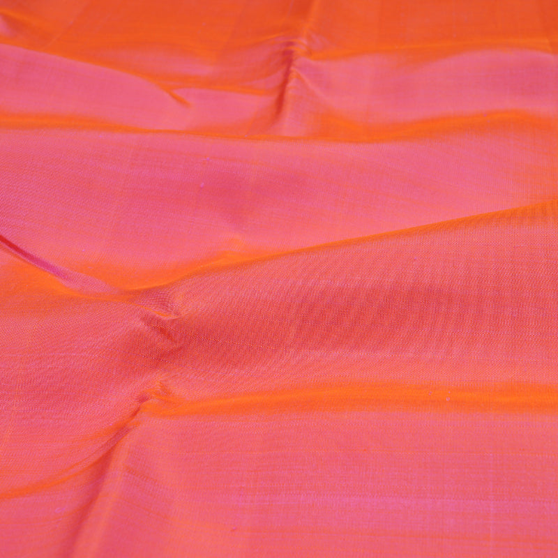 Hayagrivas Coral Pink Kanjivaram Silk Saree BBD692H2-1