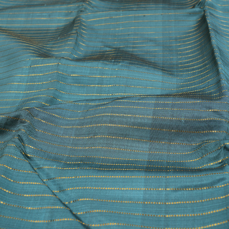 Hayagrivas Pastel Blue Kanjivaram Silk Saree with Pastel Blue Border BBD709H8-2