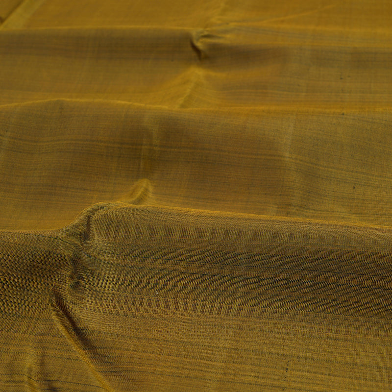 Hayagrivas Handloom Gold With Black Kanjivaram Silk Saree BBD713H1-1