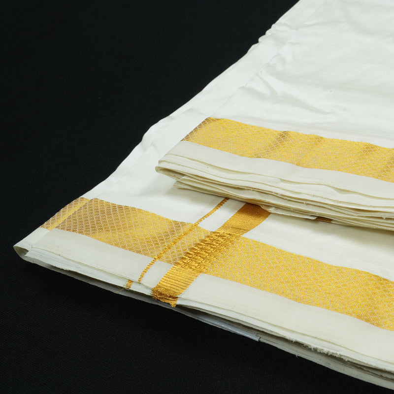 Hayagrivas Handloom 9*5 Silk Dhothi BBD722H2-1 50K