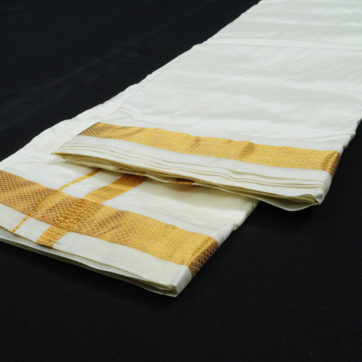 Hayagrivas Handloom 8*4 Silk Dhoti (60K) BBD723H1-1