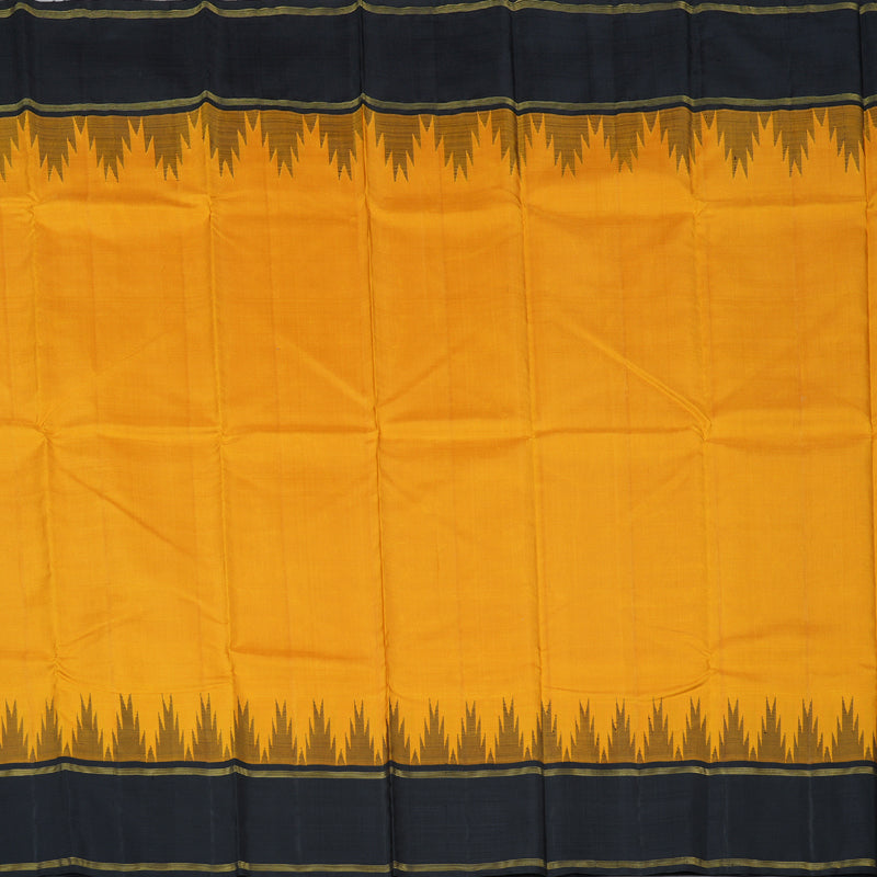 Hayagrivas Handloom  Temple Border Kanjivaram Silk Saree  BBD728H6-2