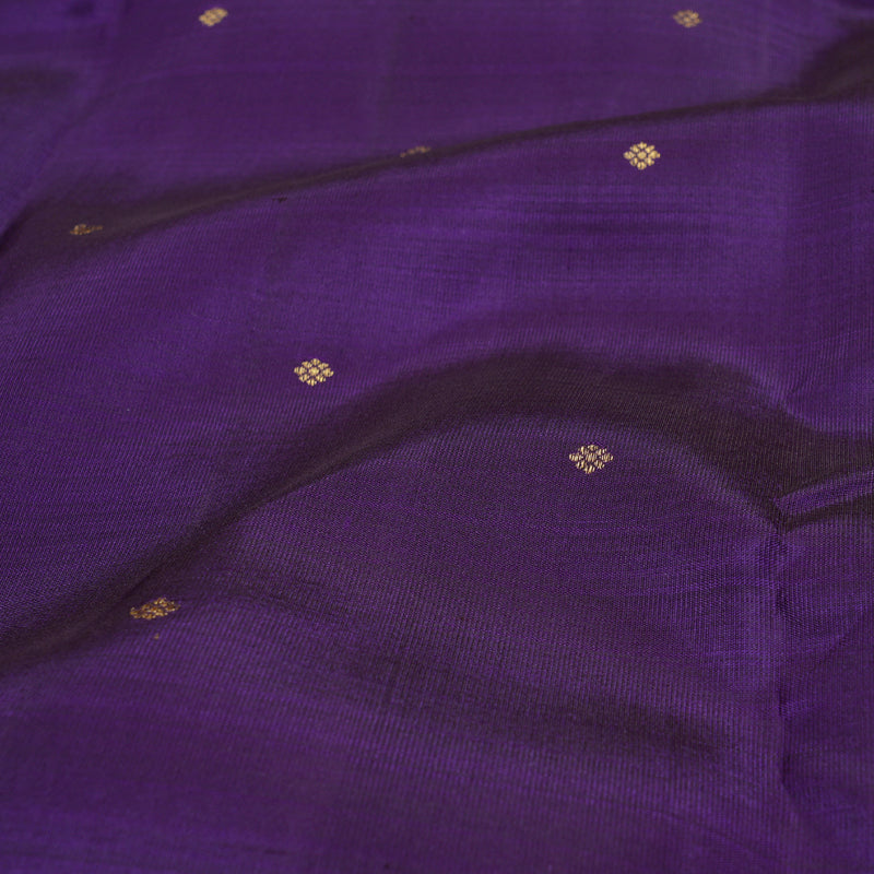 Hayagrivas Purple Kanjivaram Silk Saree BBD730H6-1