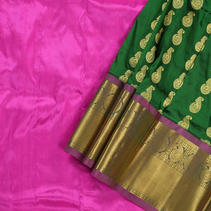 Hayagrivas Kanjivaram Pattu Pavadai BBD739H10-9
