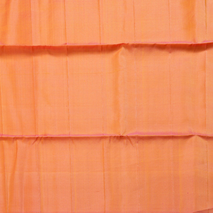 Hayagrivas Striking Yellow Handloom Soft Silk Saree with Dual Tone (Pink With Yellow) Border BBD742H10-1