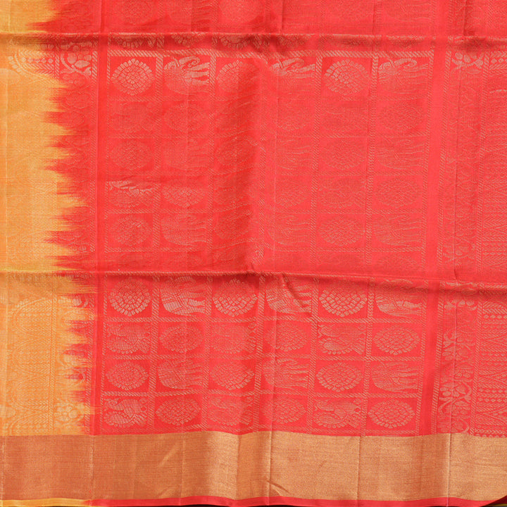 Hayagrivas Light Yellow Handloom Soft Silk Saree BBD742H4-1