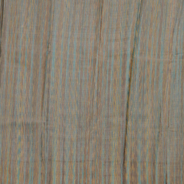 Hayagrivas Blue Handloom Soft Silk Saree with Ash Grey Border BBD742H6-1