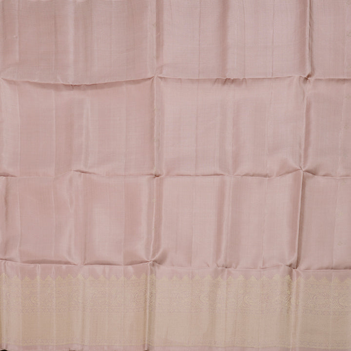 Hayagrivas Handloom Pastel Pink Soft Silk Saree with Pastel Pink Border BBD750H28-3